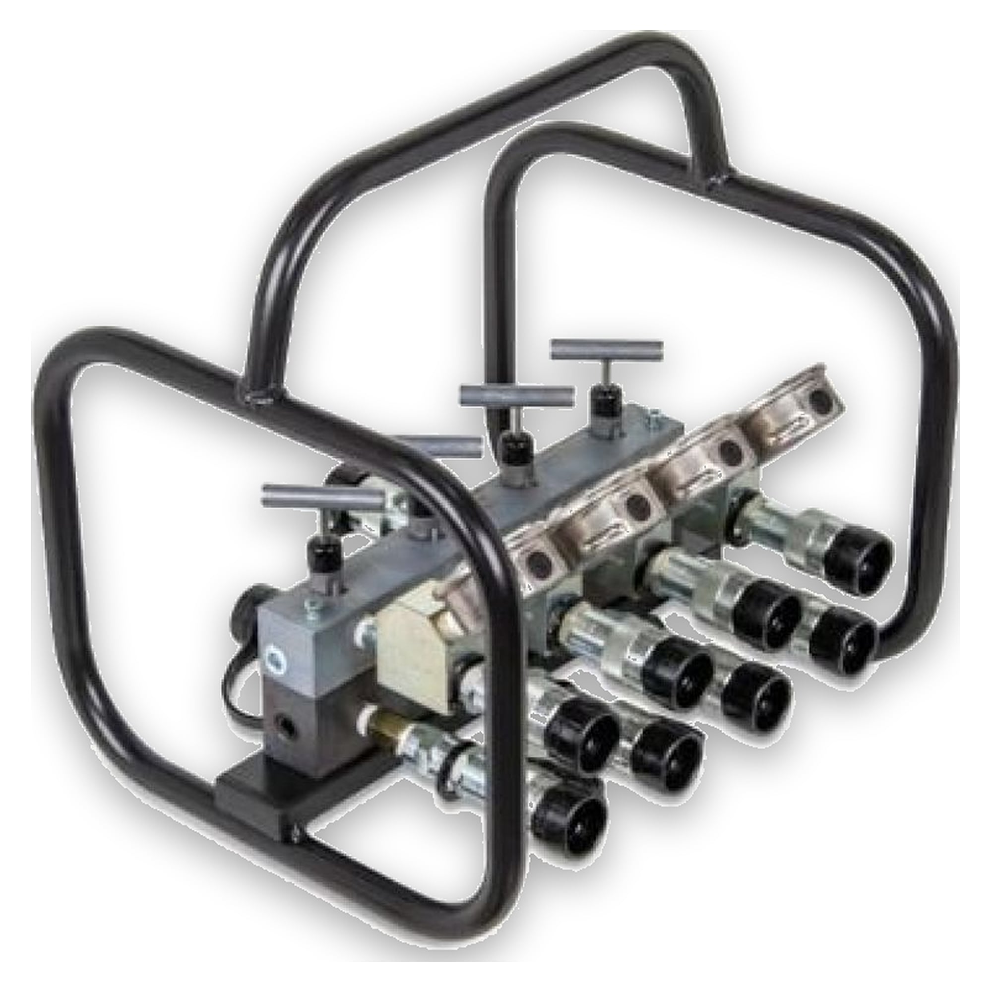 Doppeltwirkend, Vierfach-Verteilereinheit, komplett mit Manometern - Enerpac AMGC42