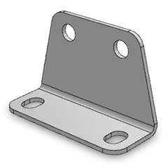 SMC AS-40L. Bracket - AS-xxL