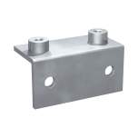 Stauff 1120001195. Angled Weld Plate Standard Series Size 6 Carbon Steel, Zinc/Nickel-coat DIN 3015