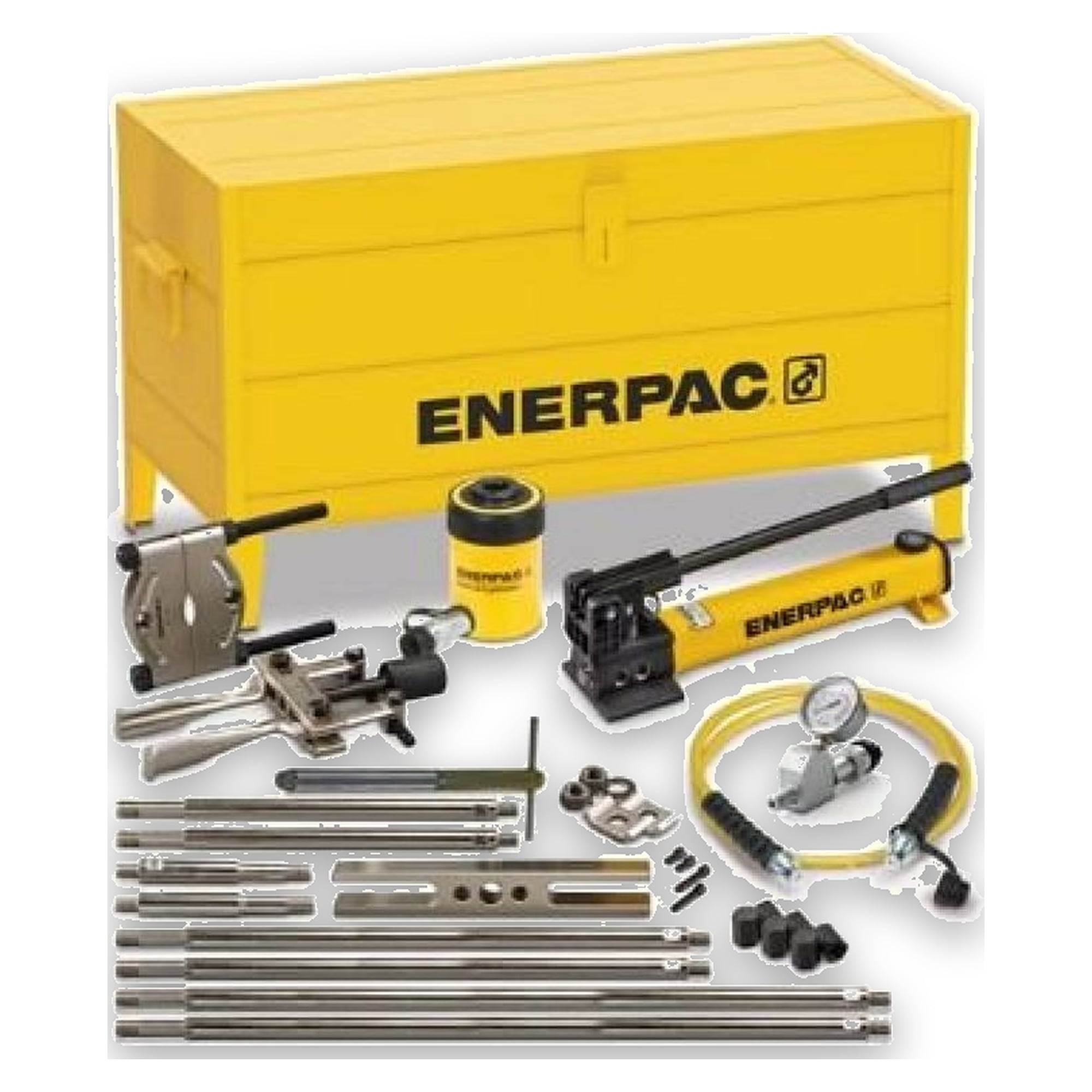 Hydraulischer Jochabzieher mit Handpumpe, 12 t - Enerpac BHP261G