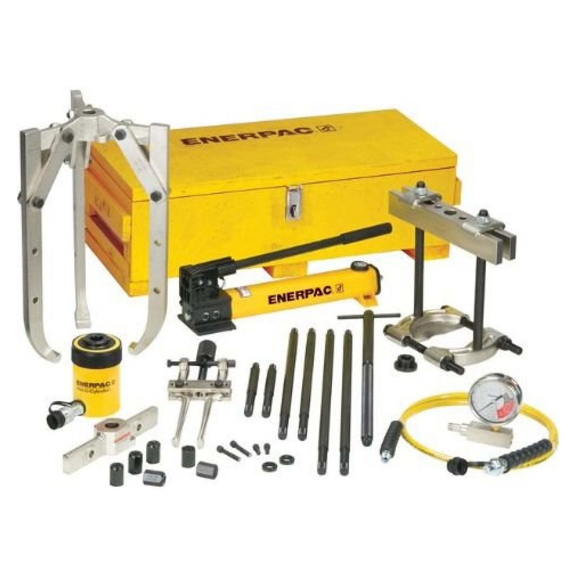 Hydraulic Master Puller Set with Hand Pump, 24 t - Enerpac BHP2751G