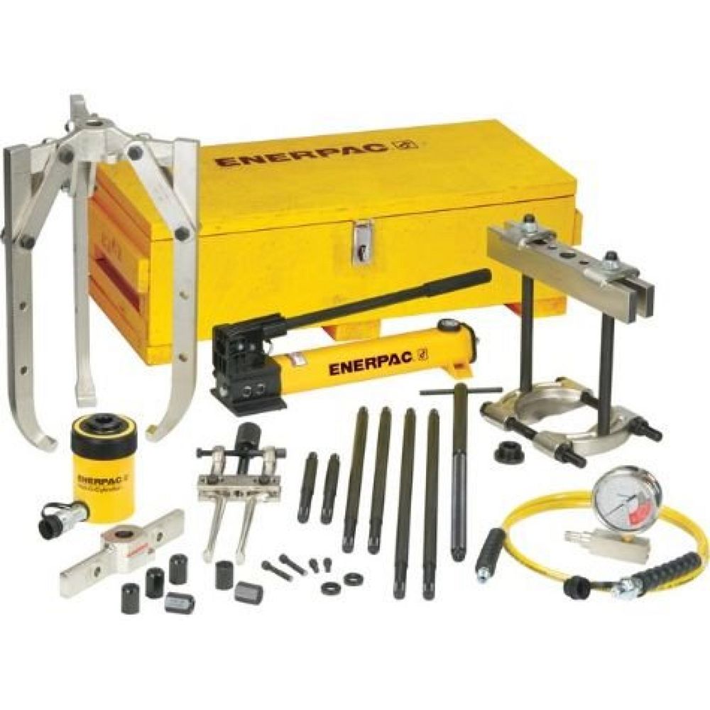 Enerpac BHP2751G, 24 Ton, Juego extractor maestro hidráulico con bomba manual