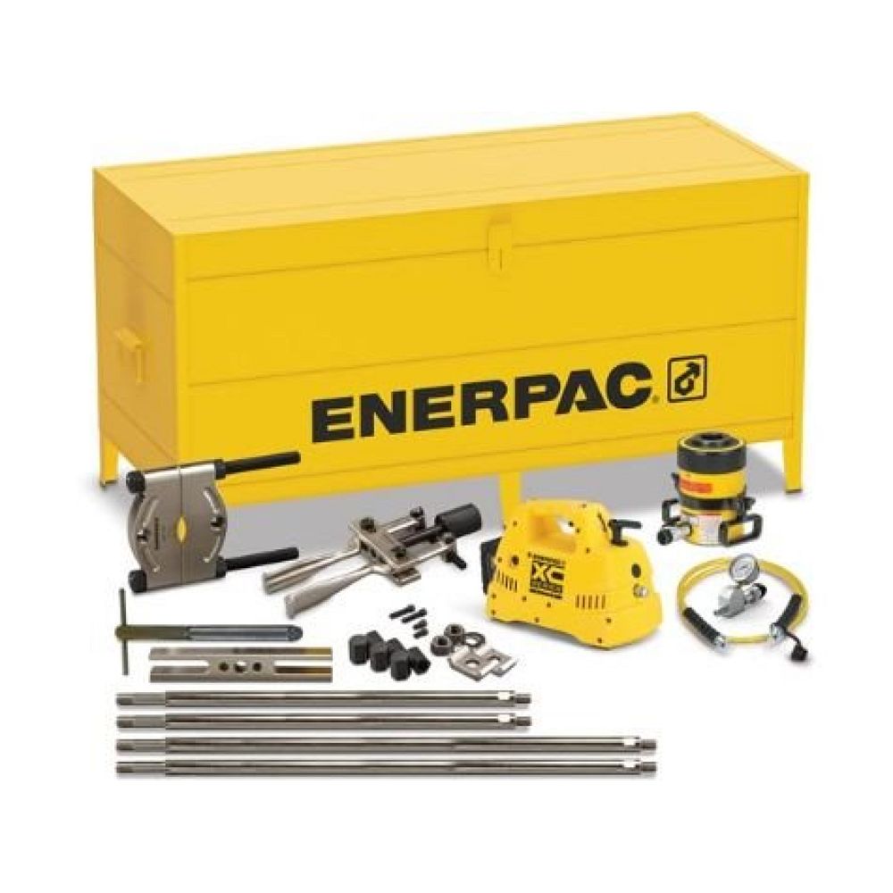 Enerpac BHP561GCB, 25 Ton, Conjuntos de extractores de cruceta hidráulicos con Bomba inalámbrica 115V