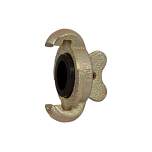 Riegler 107871. Blindkupplung, Temperguss verzinkt und gelb passiviert