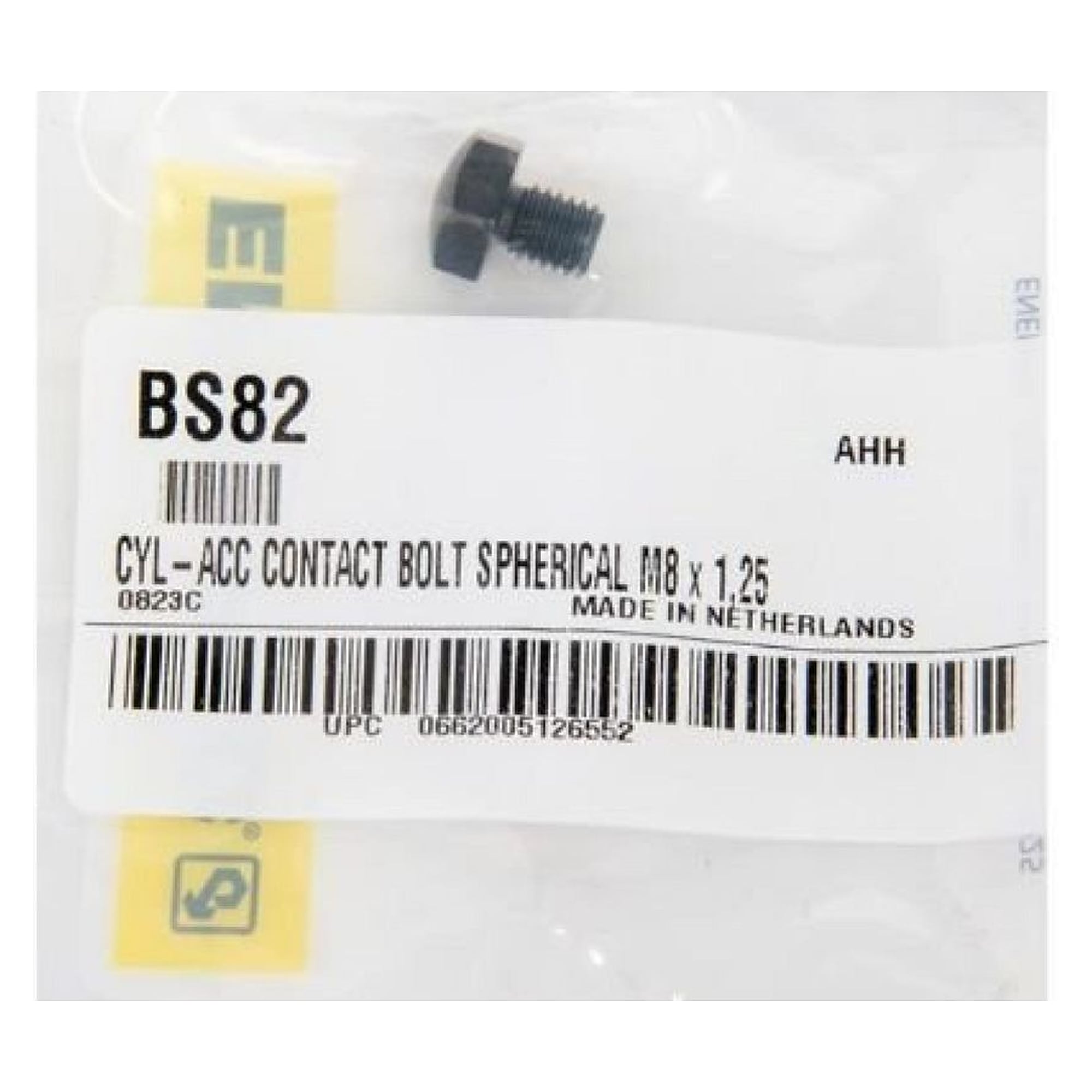 Spherical Contact Bolt, M8 x 1,25 thread - Enerpac BS82