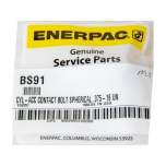 Enerpac BS91, Spherical Contact Bolt, .375-16 UNC in. thread