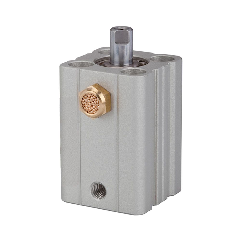 Riegler 115170.Short stroke cyl., single-acting, Piston Ø 16, Stroke 5, M5x0,8