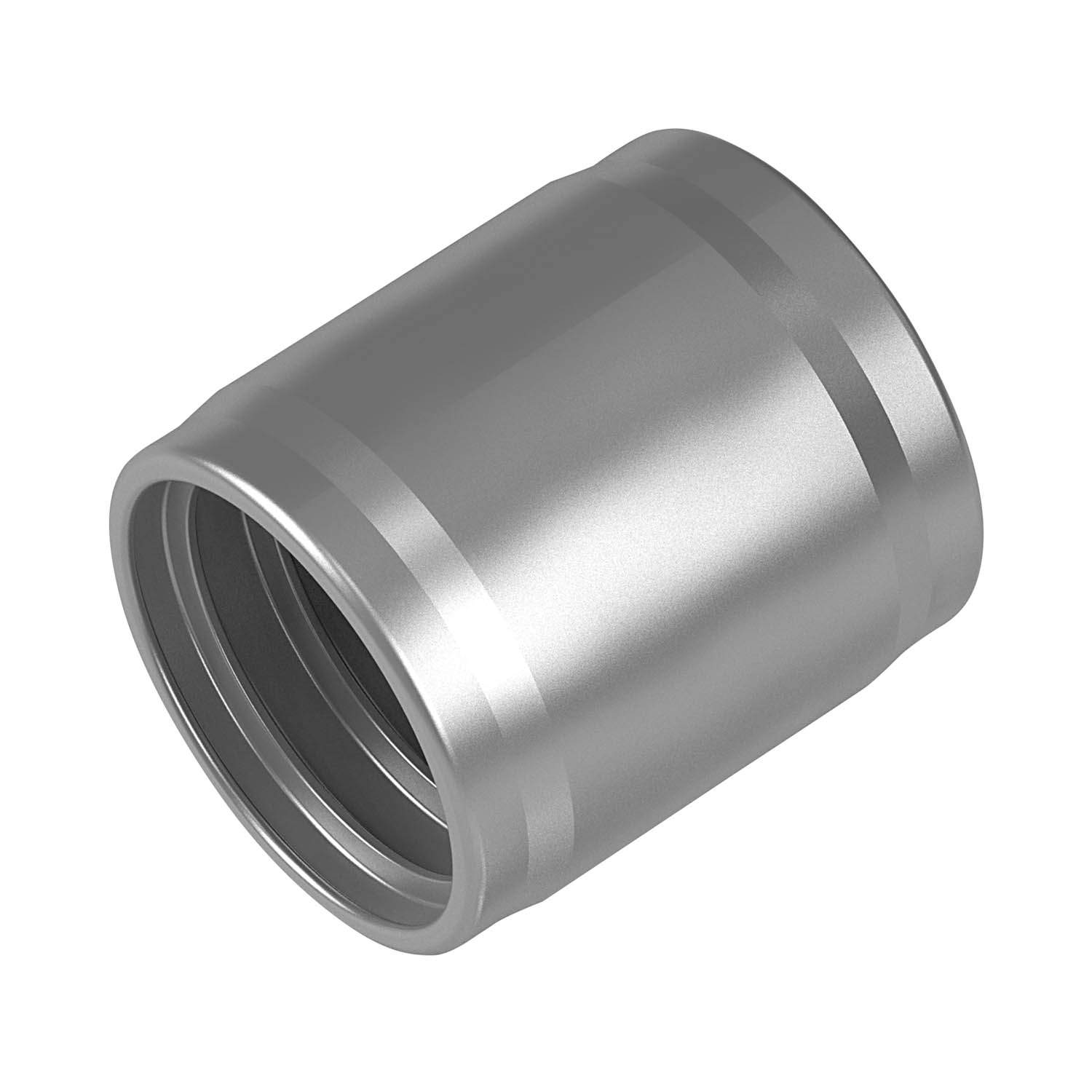 Stauff 2012031318. braided hose Non-Skive swage ferrule 1SN,2SN,2SC,2SN-K DN 06