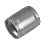 Stauff 6100058569. braided/ spiral hose Skive swage ferrule 2SN,SPC3,4SP, 4SH (DN19-DN31) DN 10