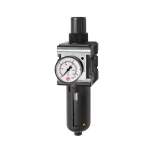 Riegler 133108. Filterregler »multifix«, mit PC-Behälter, Schutzkorb, BG 4, G 1