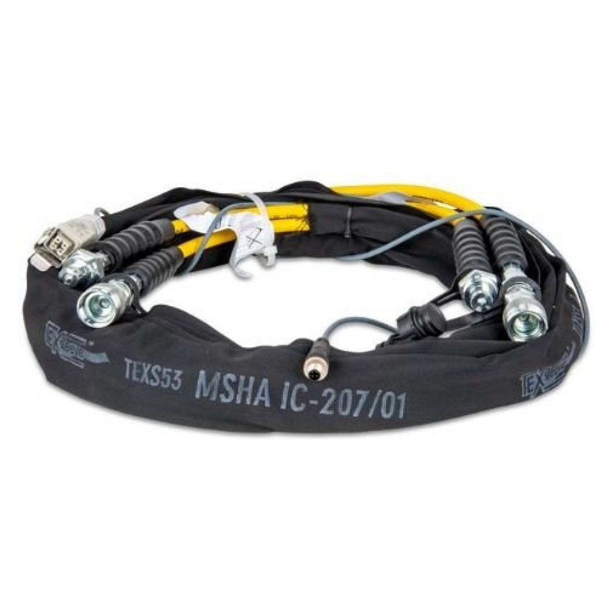 Twin Hose, 6 m, with Sheath and Electric Cable, for ZE64 Pump - Enerpac CH720EC