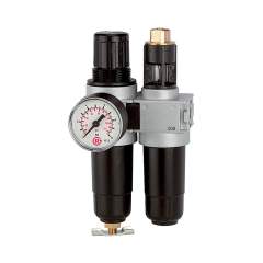 Riegler 100396.Service unit 2-part »multifix-mini«, Metal container, G 1/8