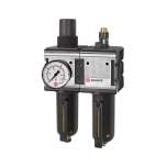 Riegler 133125. Wartungseinheit 2-tlg. »multifix« mit Metallbehälter, BG 4, G 3/4