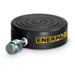 Enerpac CULP10, 97 kN Capacity, 6 mm Stroke, Ultra Flat Hydraulic Cylinder with Stop Ring