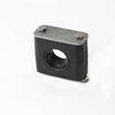 Stauff 1110009043. Komplettschelle Standard-Baureihe Gr. 6 Ø25mm Polypropylen W5 Deckpl., AS-Schraube Tragschienenmutter