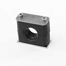 Stauff 1110001191. Clamp Assemblies Standard Series Size 6 Ø25mm Polypropylene W10 Cover Plate, Socket Cap Screw Weld Plate, short