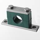 Stauff 1110008560. Komplettschelle Schwere Baureihe Gr. 3S Ø12,7mm Polypropylen W12 Deckpl., AS-Schraube Anschweißpl., Dübelbefestigung