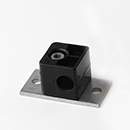 Stauff 1110020894. Clamp Assemblies Standard Series Size 1 Ø12mm Polyamide W10 Socket Cap Screw Elongated Weld Plate