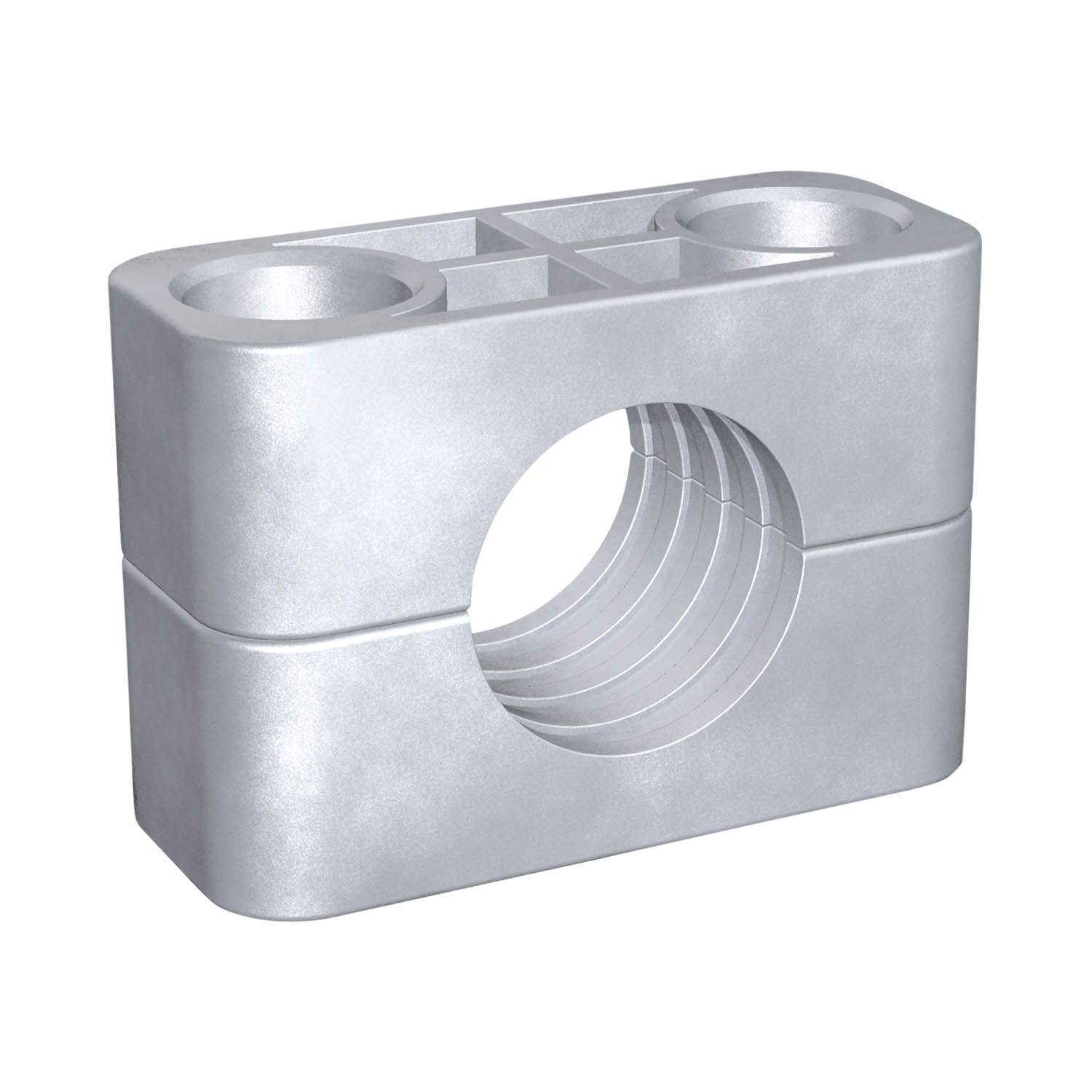 Stauff 1130005044. Schellenkörper Gr. 10S Ø168mm Schwere Baureihe Aluminium gerippt, mit Vorspannung DIN 3015