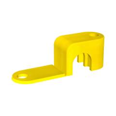 Stauff 1130004869. Clamp Body Size 1 Ø5mm Light Series Polyamide Profiled, with Initial Tension