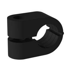 Stauff 1130004817. Clamp Body Size 2 Ø10mm Light Series Polyamide Profiled