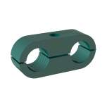 Stauff 1130017220. Schellenkörper Gr. 1 Ø6,4mm Leichte Baureihe Polypropylen gerippt, mit Vorspannung DIN 3015