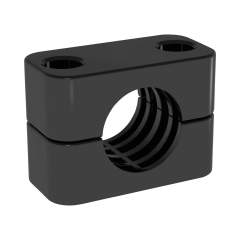 Stauff 1130024930. Clamp Body Size 6 Ø44,5mm Standard Series Thermoplastic Elastomer Profiled, with Initial Tension DIN 3015