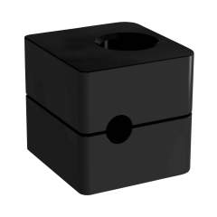 Stauff 1130002991. Schellenkörper Gr. 1 Ø8mm Standard-Baureihe Polyamid gerippt, mit Vorspannung DIN 3015