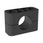 Stauff 1130005519. Clamp Body Size 3 Ø19mm Standard Series Polypropylene Smooth, without Init Tension DIN 3015
