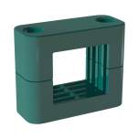 Stauff 1130009637. Schellenkörper Gr. 5 Ø36mm Standard-Baureihe Polypropylen Vierkant-Ausführung DIN 3015