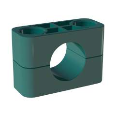 Stauff 1130006587. Schellenkörper Gr. 6S Ø42mm Schwere Baureihe Polypropylen glatt, ohne Vorspannung DIN 3015