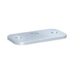 Stauff 1130032635. Cover Plate Standard Series Size 2 Aluminium DIN 3015