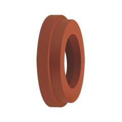 Riegler 107874.Replacement seal for standard jaw coupl., TFEP, Vapour resistant