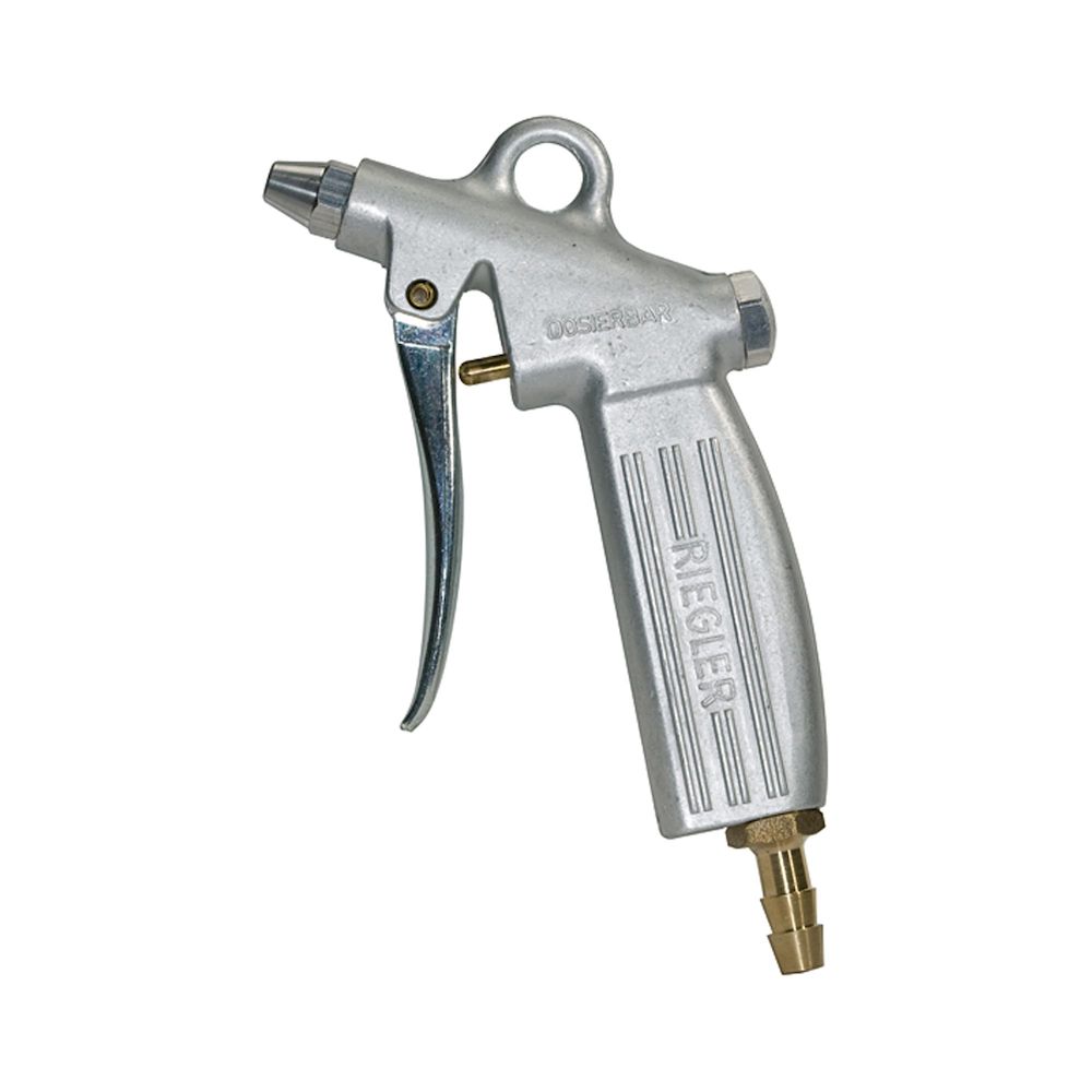 Riegler 202428.Metered air gun, standard nozzle, Aluminium, Sleeve I.D. 6