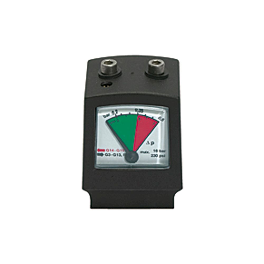 Riegler 100172. Differenzdruckmanometer, eckig, für FUTURA und »multifix«