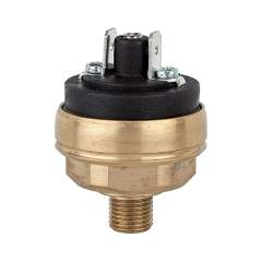 Riegler 103072.Pressure switch low pressure range, Brass, M10x1, 0.2 - 1.5 bar