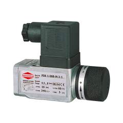 Riegler 103036.Vacuum pressure switch, Flange, Setting range -0.85/-0.15 bar