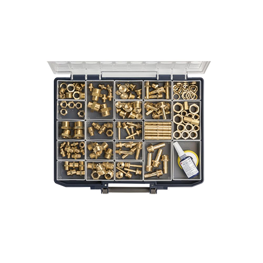 Riegler 111329.Assortment box brass rotating parts