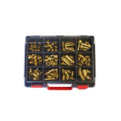 Riegler 131537. Sortimentsbox Messingdrehteile, reduzierte Bestückung