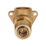 Riegler 107274.Ceiling bracket with quick-connect coupling I.D. 7.2, G 1/2 IT