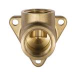 Riegler 112610. Deckenwinkel zur Wandbefestigung, 2 x G 3/4 IG