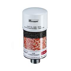 Stauff 1910003542. Particle & Desiccant Breather (Robust Design) 1/3 Active Carbon and 2/3 Standard Drying Agent for Binding Oil Mist Diameter 98 mm Length 160 mm G3/4 BSP Male