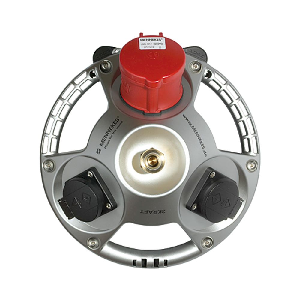 Riegler 114506. Versorgungseinheit, 2 SchuKo-Steckdosen, 1 CEEform-Steckdose