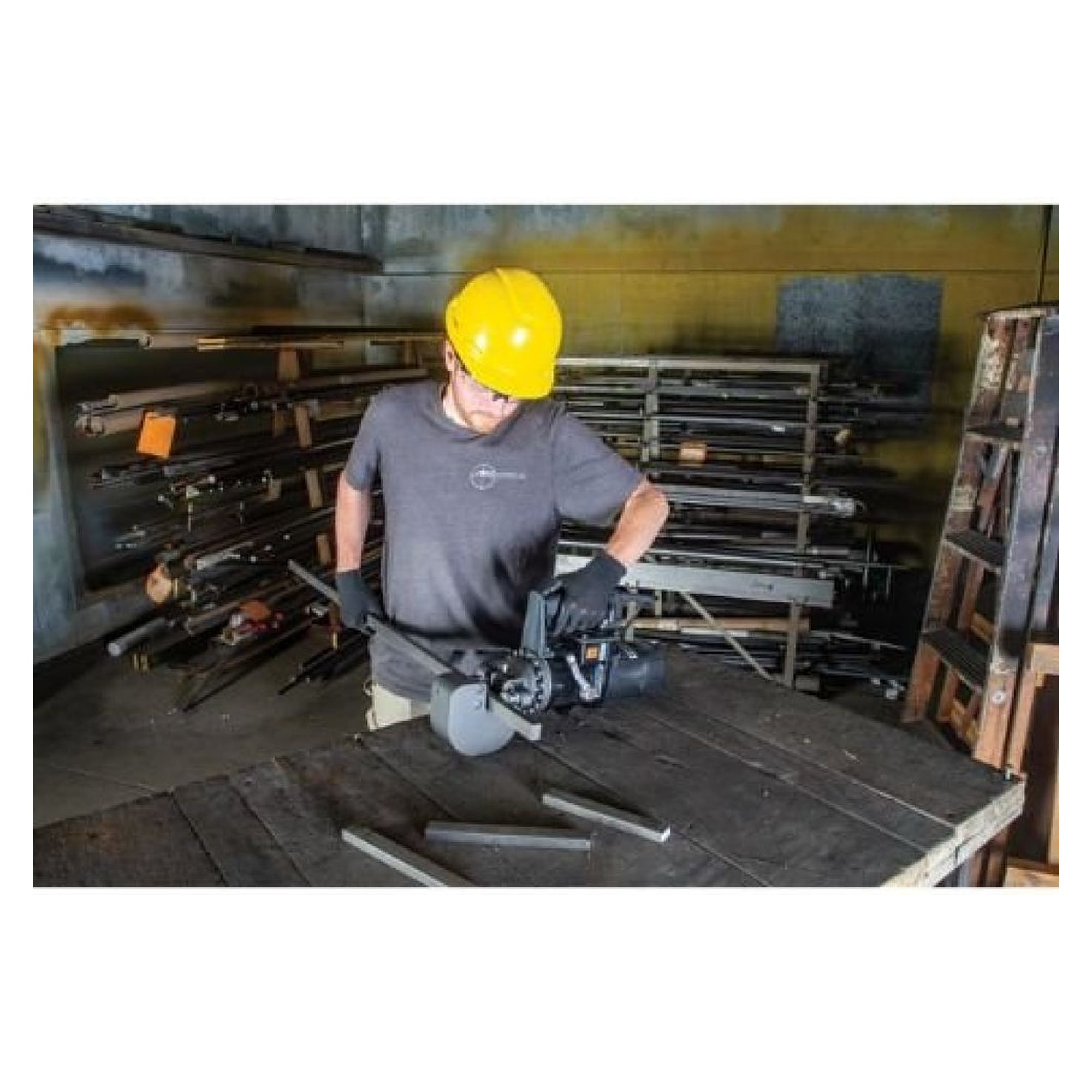 Electric Flat Bar Cutter, 265 kN, Material Width 17 mm, 230 V - Enerpac EFBE5017E