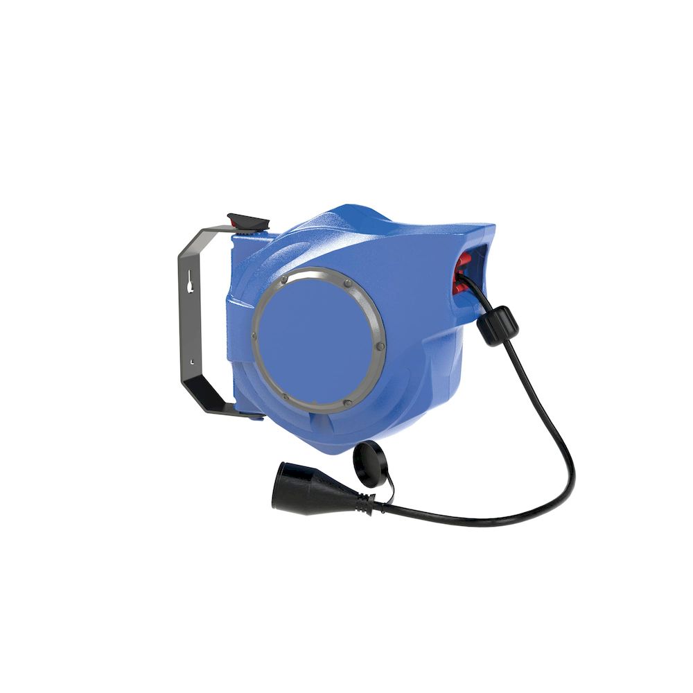 Riegler 174140. Elektro-Kabelaufroller, 3x1,5 mm², max. 240 V, max.10 Ampère, 17m