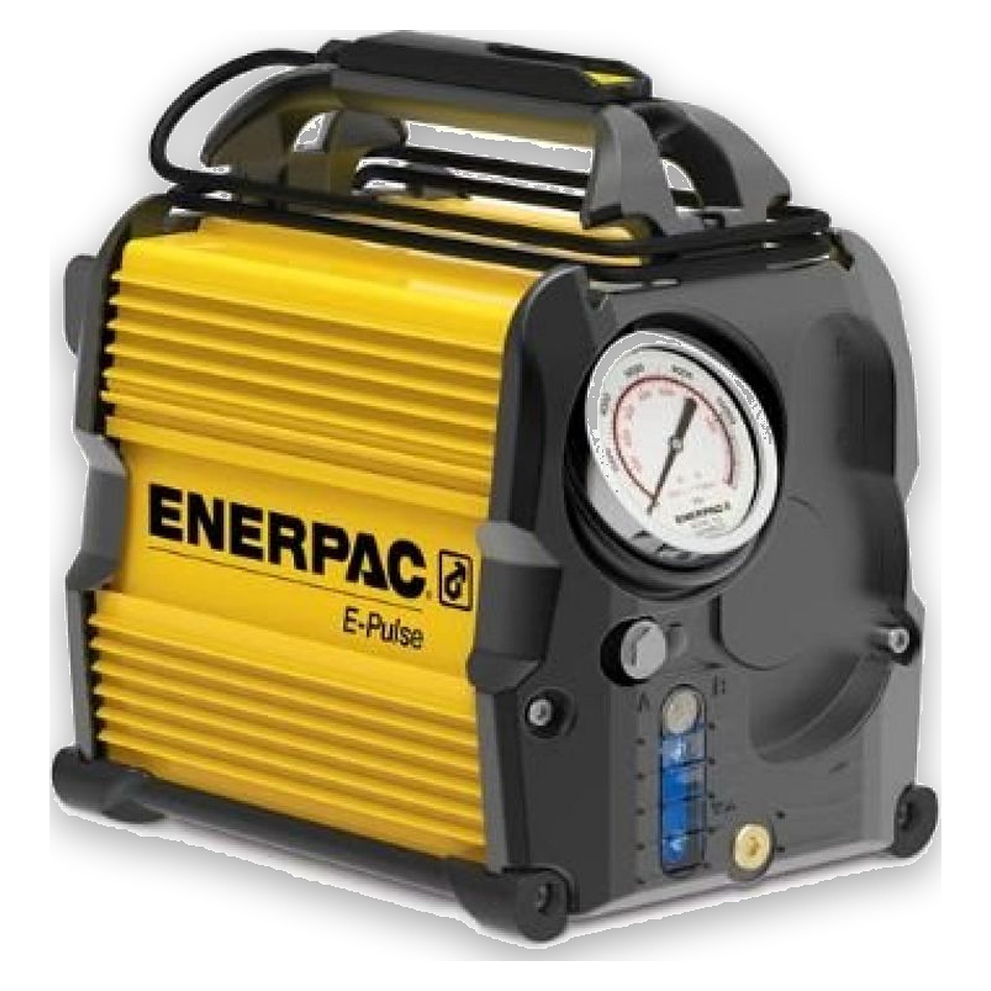 Hydraulik-Elektropumpe, 3 L, Schuko CEE 7/7 Stecker, mit Manometer - Enerpac EP3104DE-G