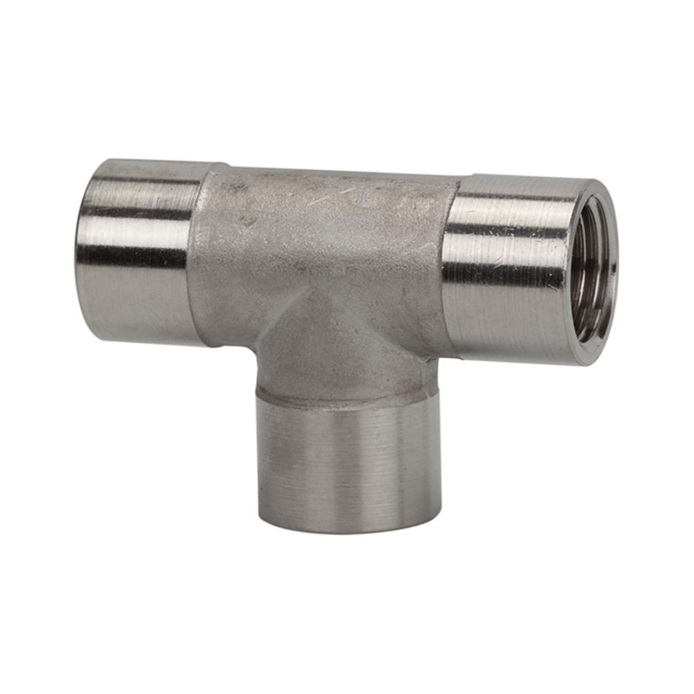 Riegler 112820.T-piece, Interior / interior / interior, G 3/8, Stainless steel