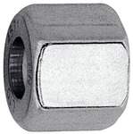 Riegler 112503.Coupling nut, M10x1, Pipe exterior Ø 6 mm, Stainless steel 1.4571
