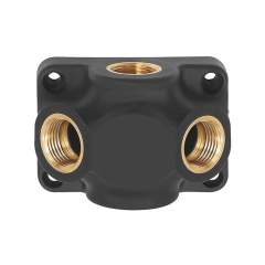 Riegler 112617.End distributor, Input G 3/4, Connection 2 x G 1/2