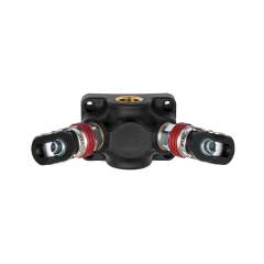 Riegler 142178.End distributor socket, 2 swing safety coupl. I.D.7.2, max12bar